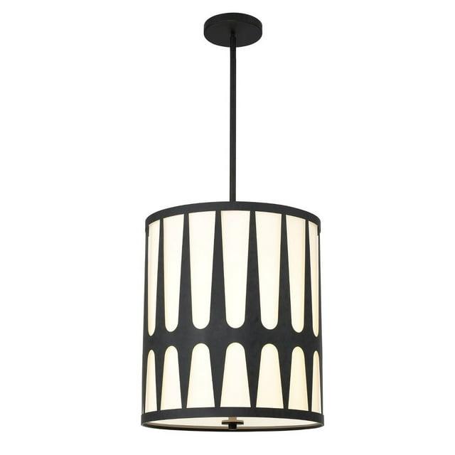 Crystorama Lighting - Royston - 4 Light Pendant In Modern and Contemporary