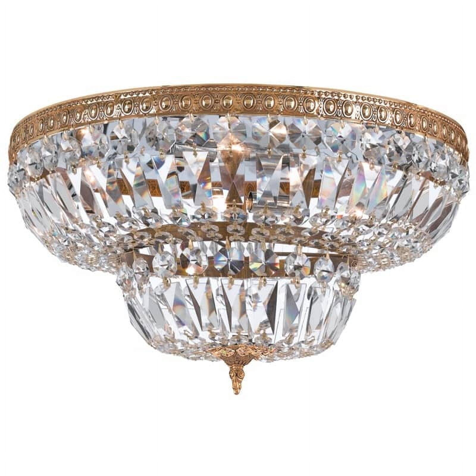 Crystorama Lighting - Six Light Ceiling Mount - Ceiling Mount - 6 Light Flush