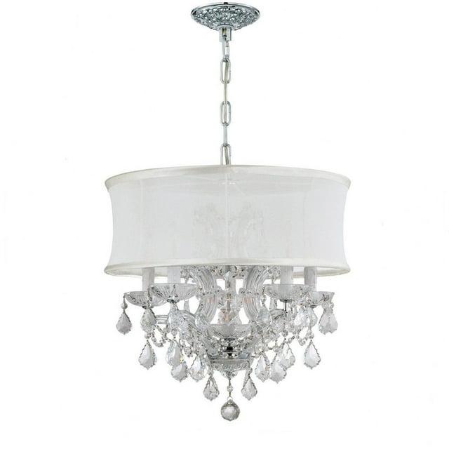 Crystorama Lighting - Six Light Mini Chandelier - Mini Chandelier - Brentwood -