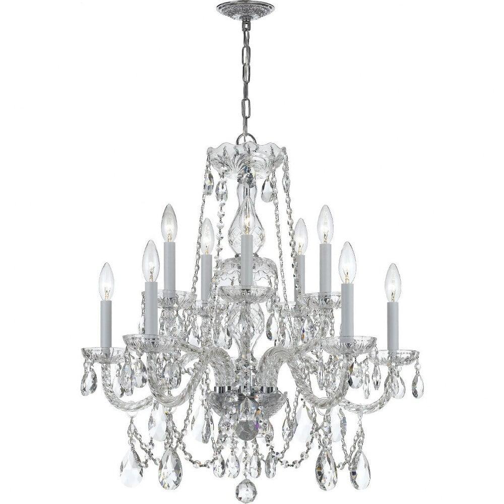 Crystorama Lighting - Ten Light Chandelier - Chandelier - Crystal - Ten Light