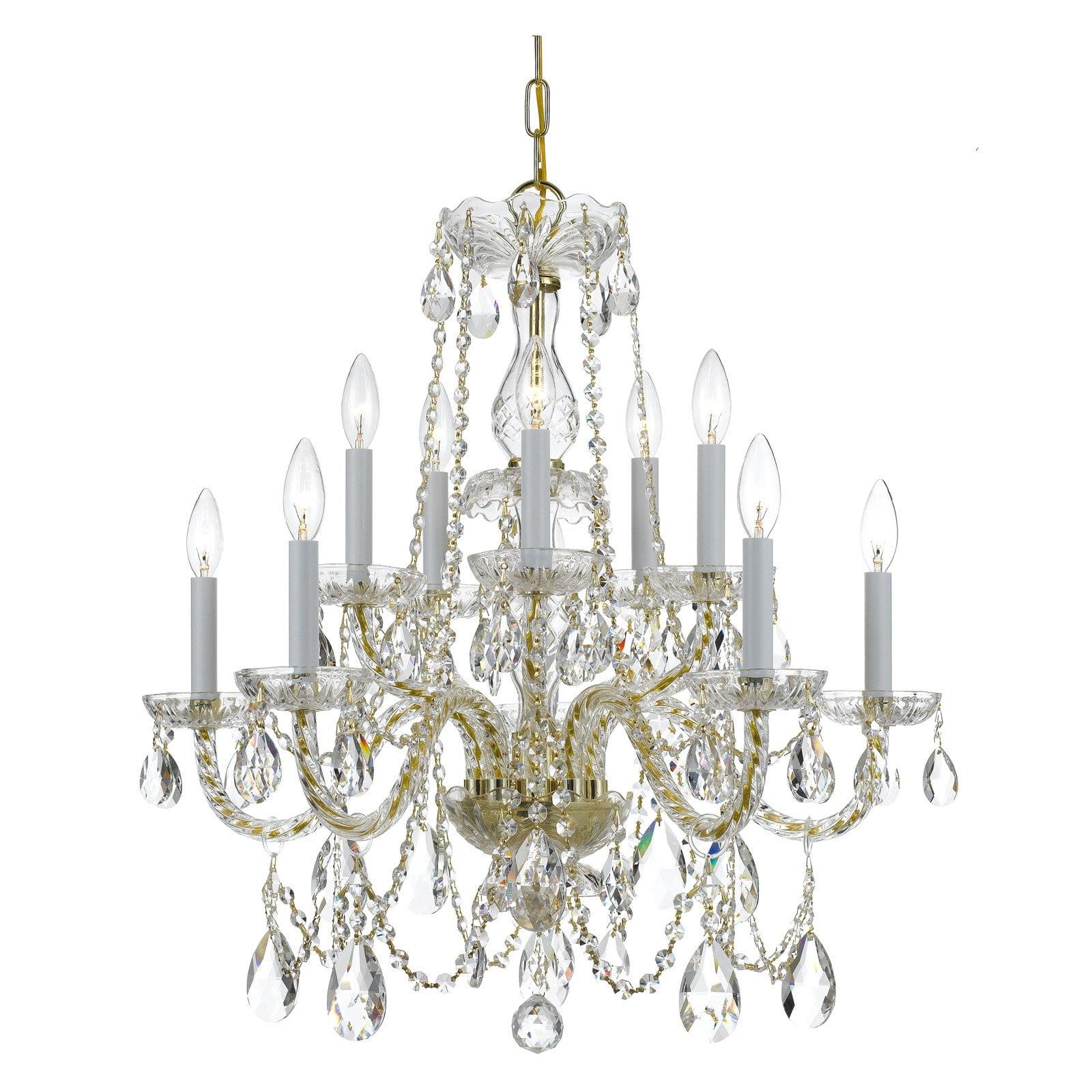 Crystorama Lighting - Ten Light Chandelier - Chandelier - Crystal - Ten Light