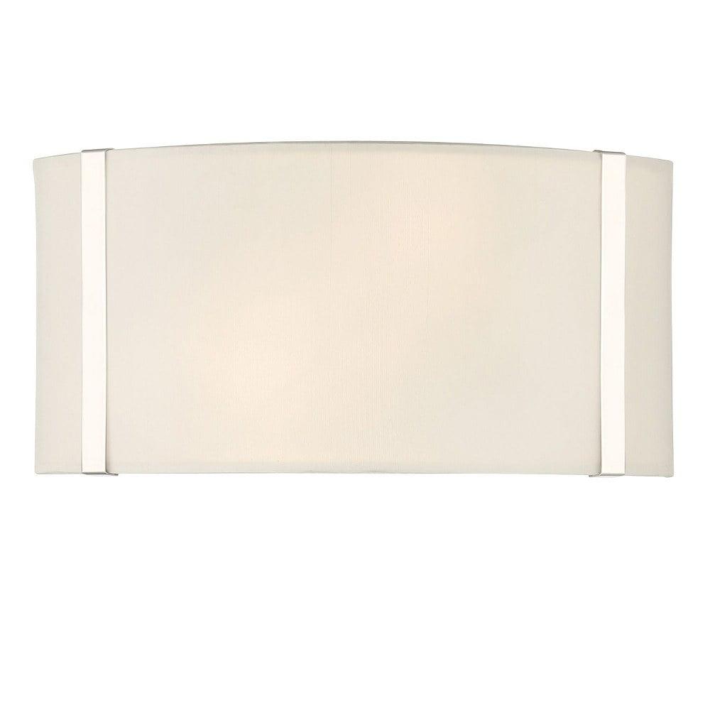 Crystorama Lighting Fulton 2 - Light Sconce in  Polished Nickel