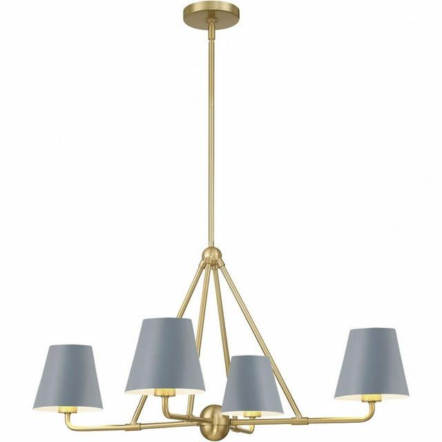 Crystorama Lighting - Xavier - 4 Light Chandelier In Traditional Style-17 Inches