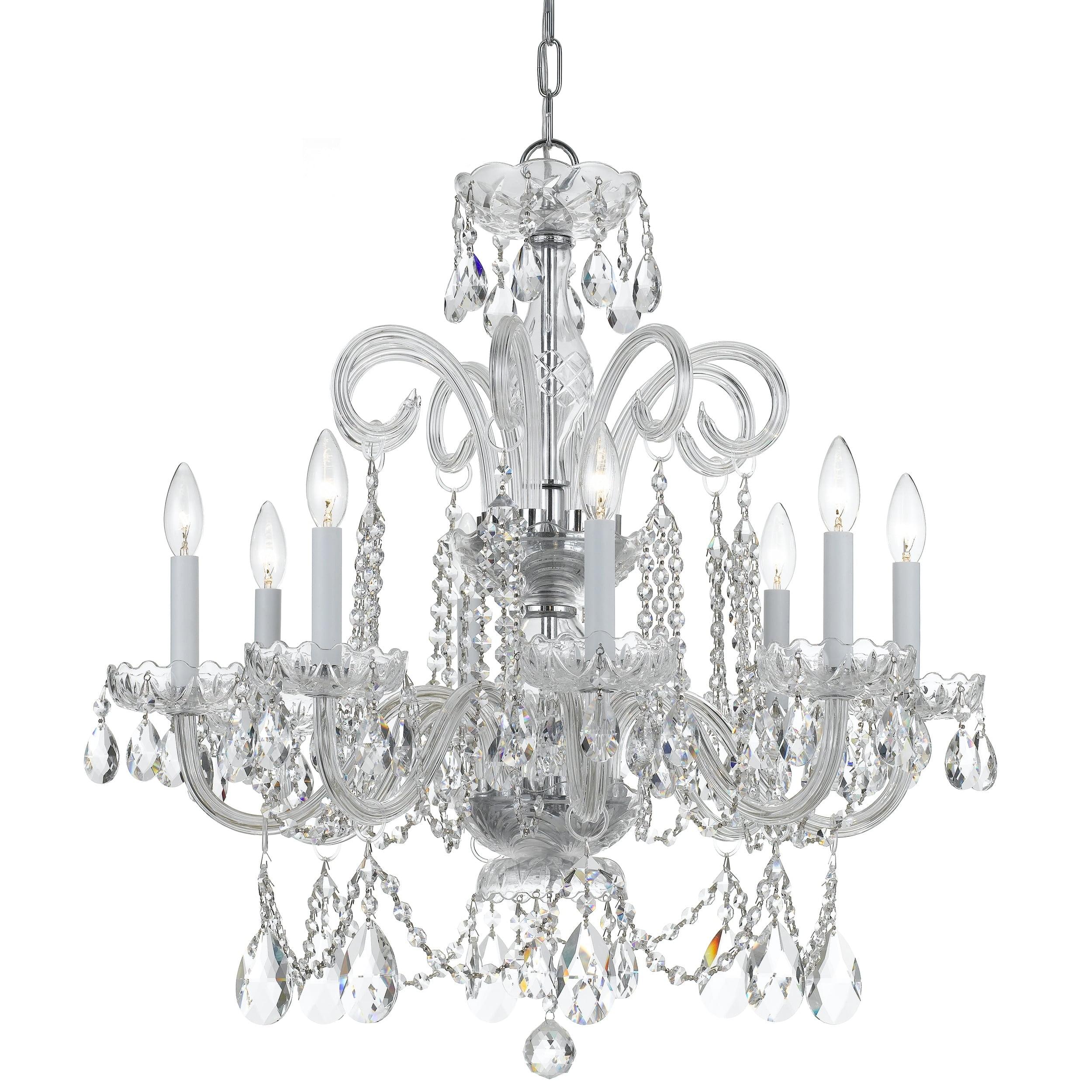 Crystorama Lighting - Eight Light Chandelier - Chandelier - Crystal - Eight