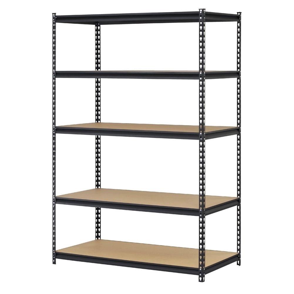 Ktaxon Garage Shelving, 43"W x 18"D x 71"H 5-Shelf Storage Rack Steel Shelves, 1200lbs Total Capacity