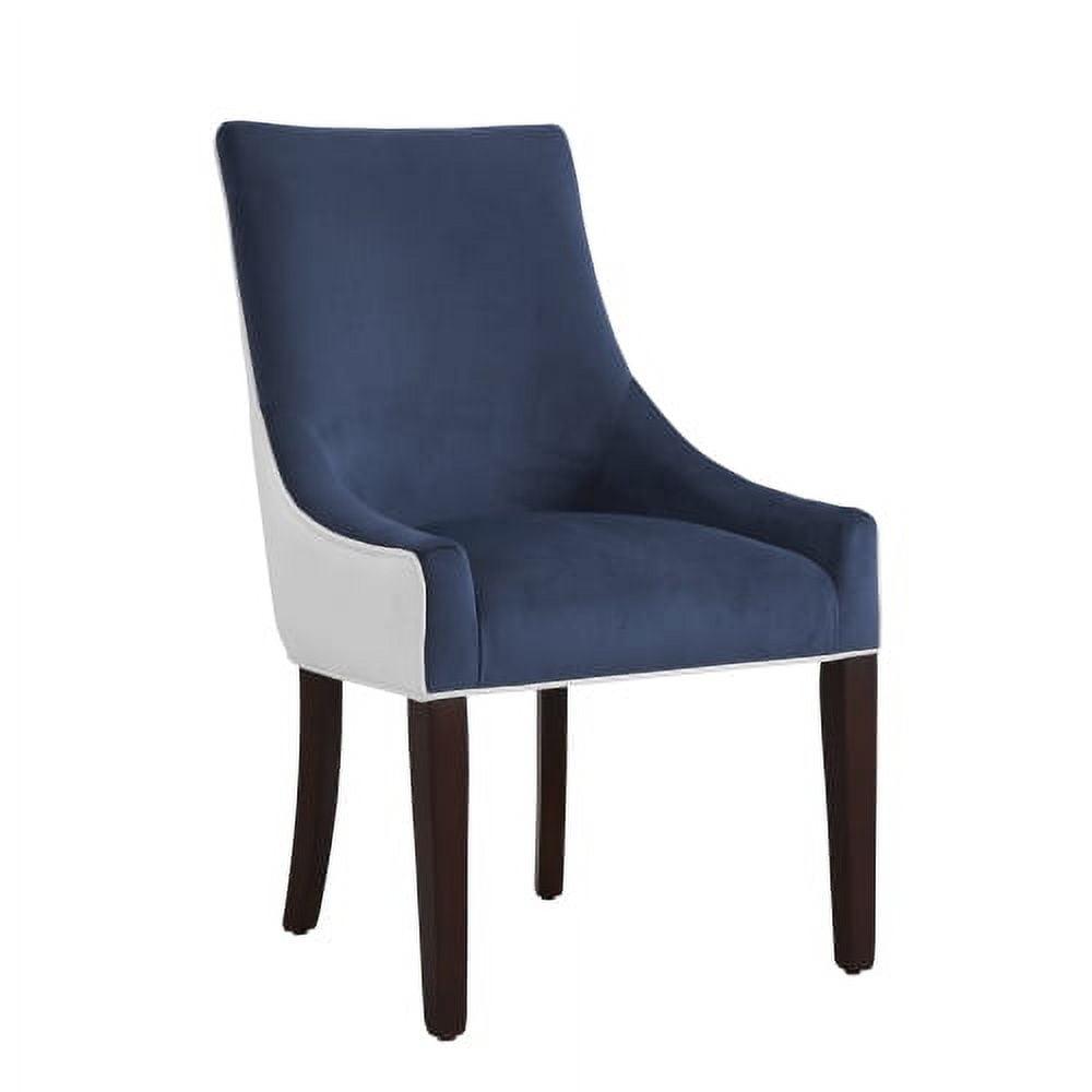 Jolie Upholstered Dining Chair -Navy Blue - Comfort Pointe