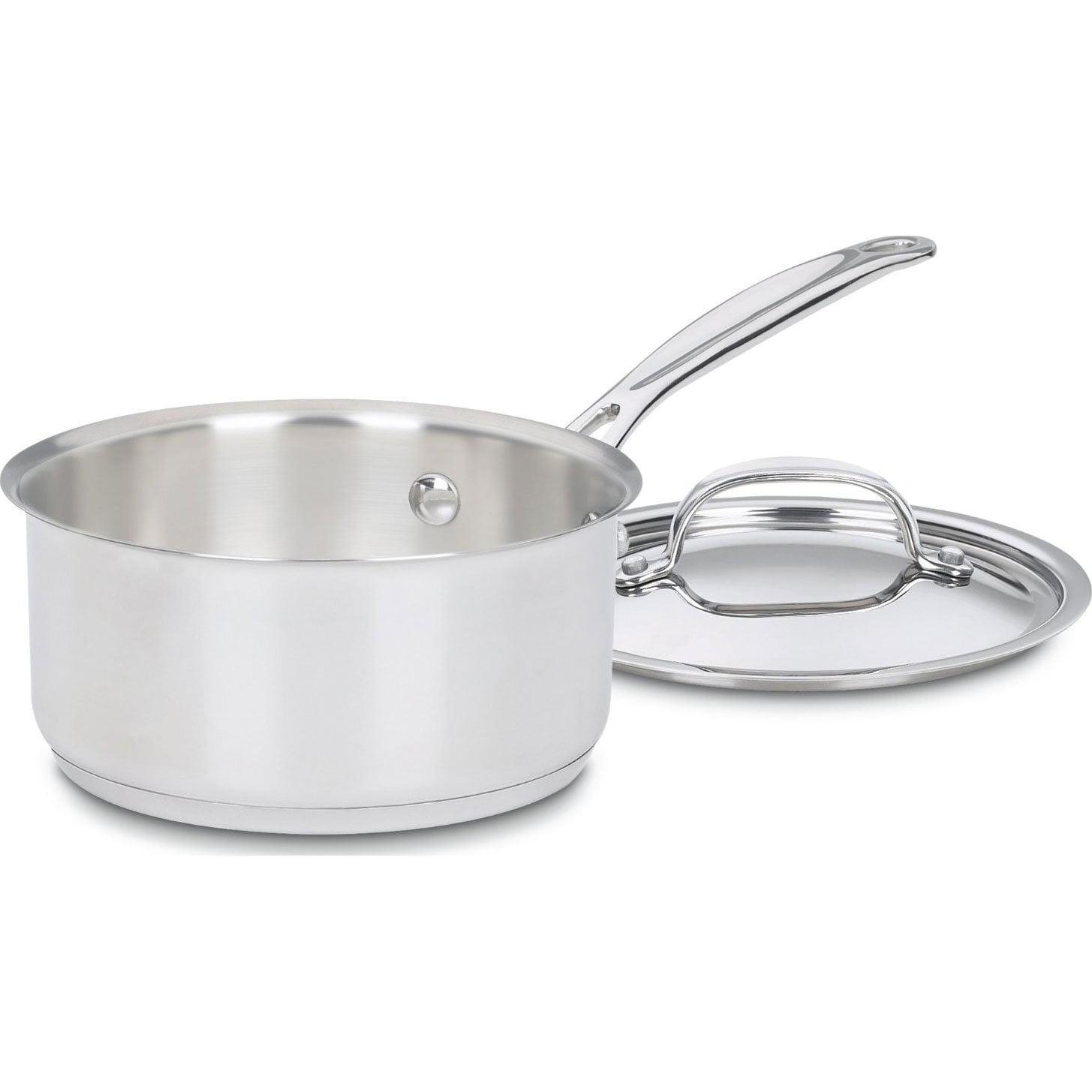 Cuisinart Chef's Classic Stainless Steel Saucepan 1.5 qt Silver