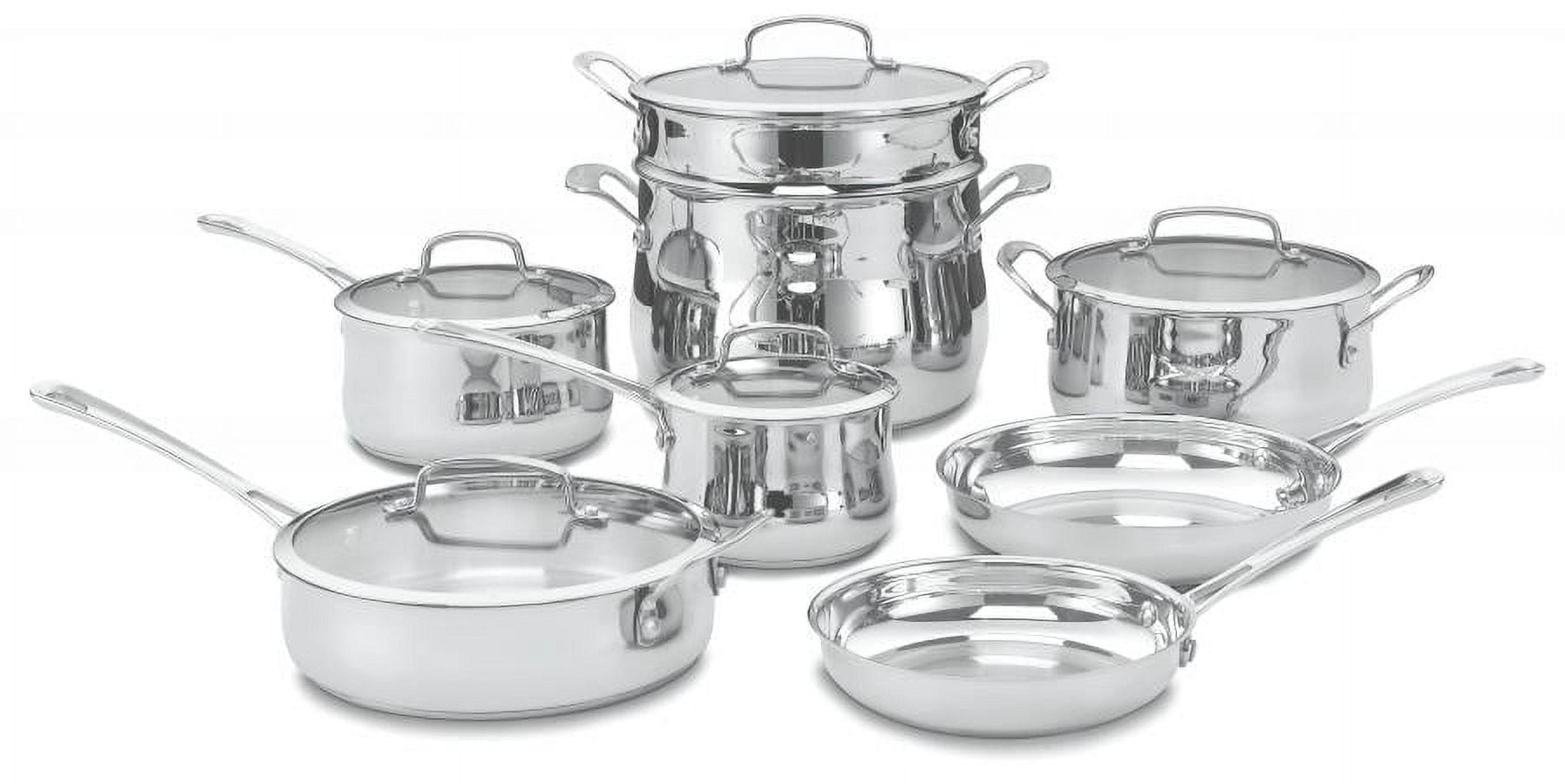 Cuisinart 13 Piece Contour Stainless Steel Cookware Set