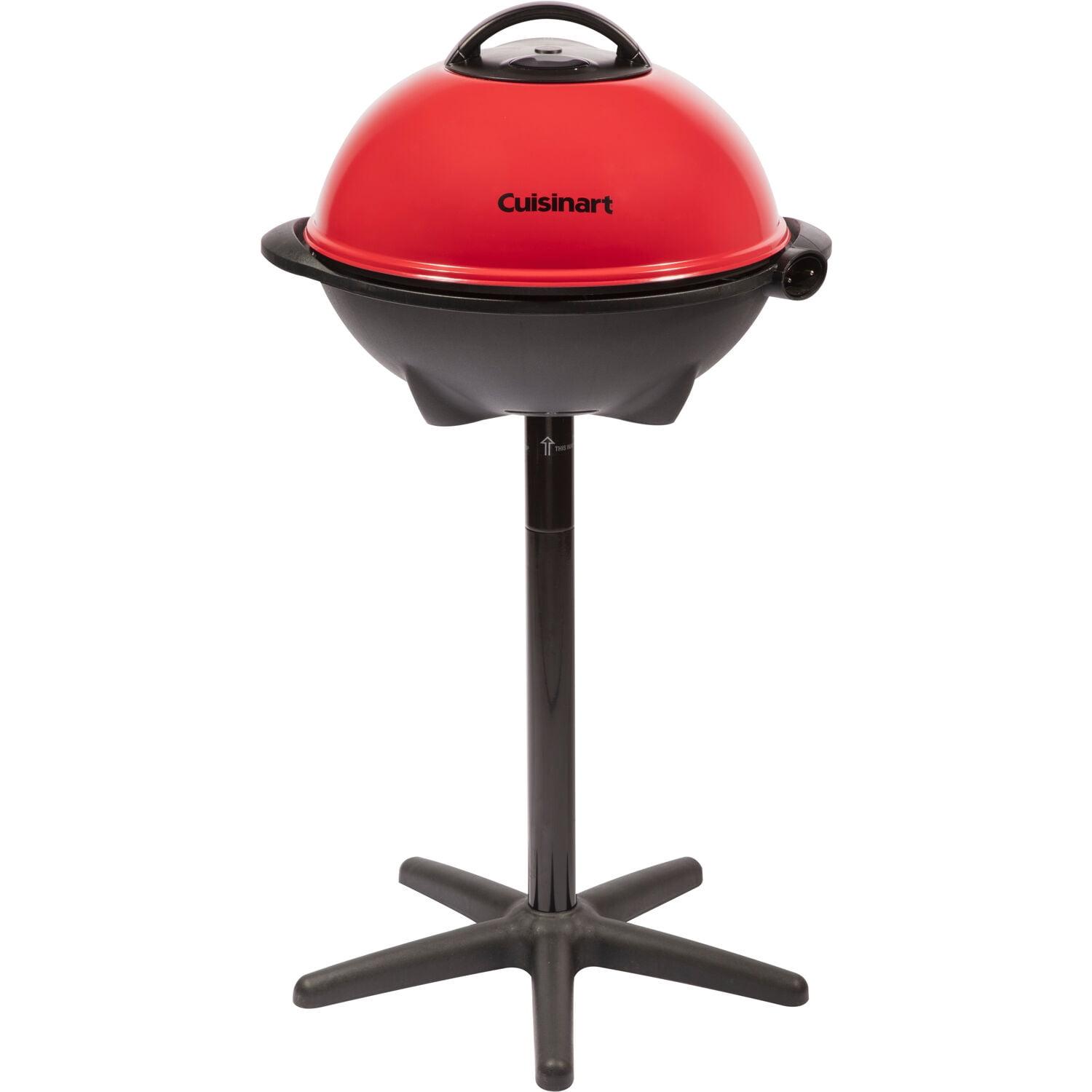 Cuisinart Red 2-in-1 Indoor/Outdoor Electric Grill