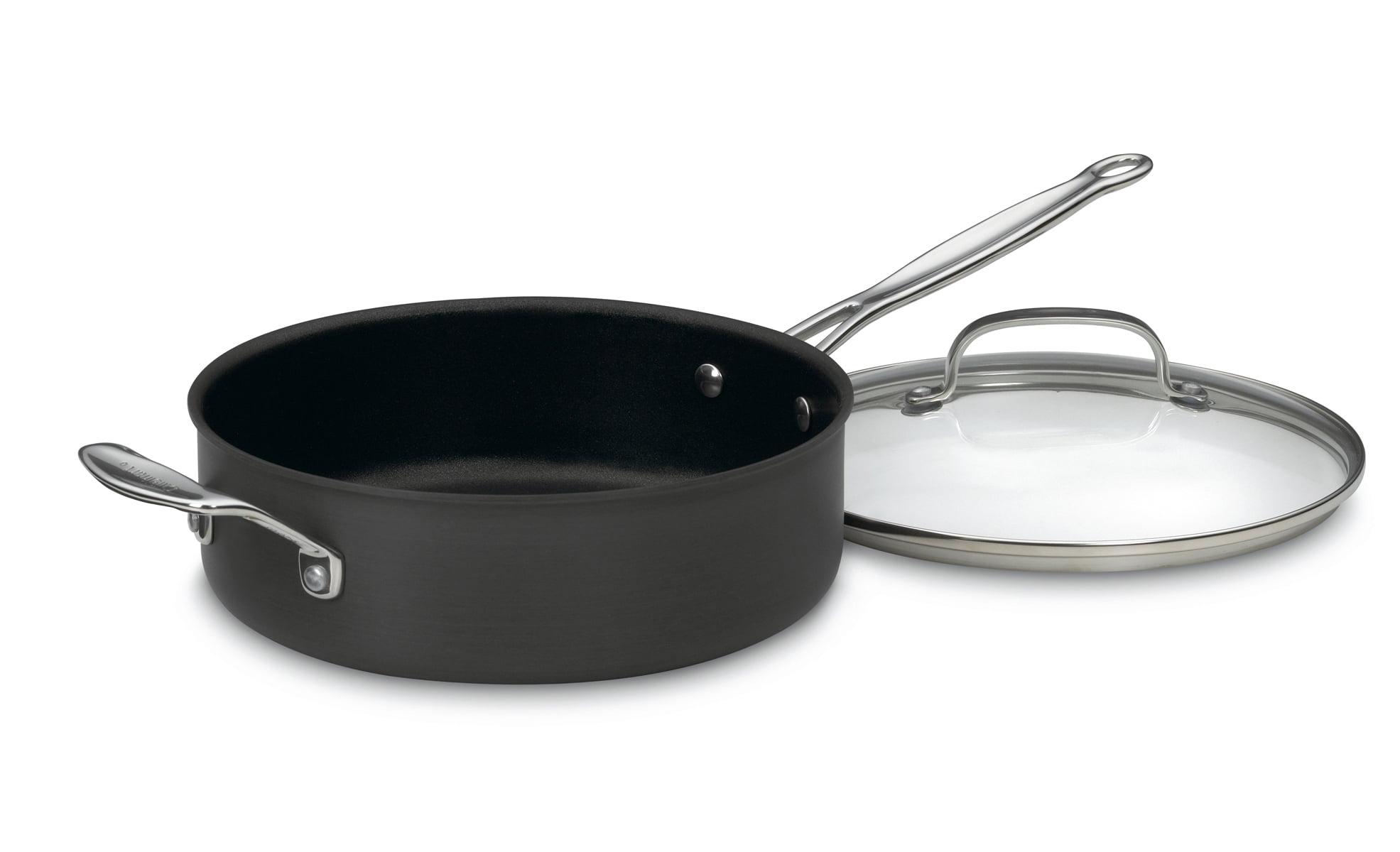 3.5-Quart Hard Anodized Non-Stick Saute Pan with Lid