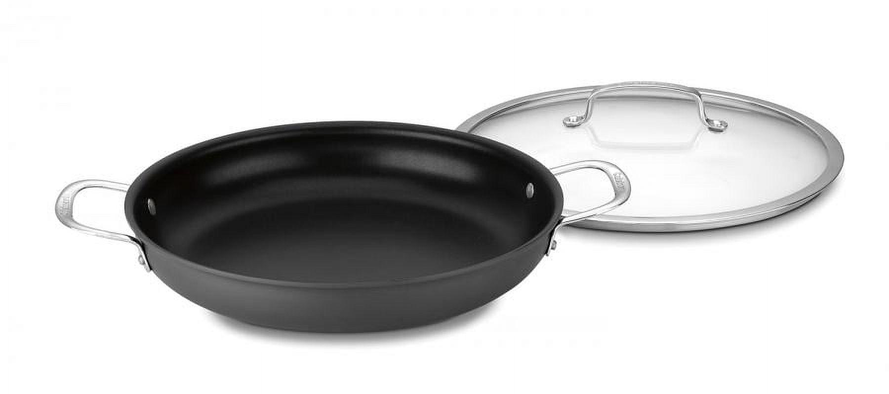 12-Inch Non-Stick Aluminum Frying Pan with Lid