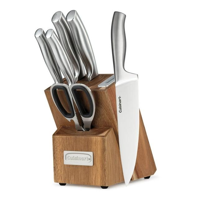 Cuisinart Classic Collection Stainless Steel 7-Piece Knife Block Set with Sharpener