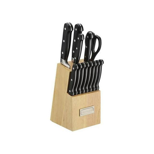 Cuisinart Cuisinart Advantage 14 Piece Triple-Rivet Knife Set and Wood Storage Block