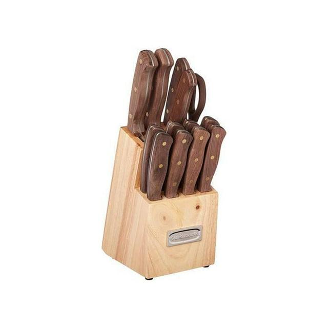 Cuisinart Cuisinart Advantage 14 Piece Triple-Rivet Knife Set and Wood Storage Block