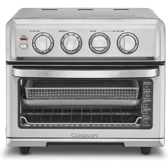 Cuisinart Air Fryer Toaster Oven with Grill, Stainless Steel