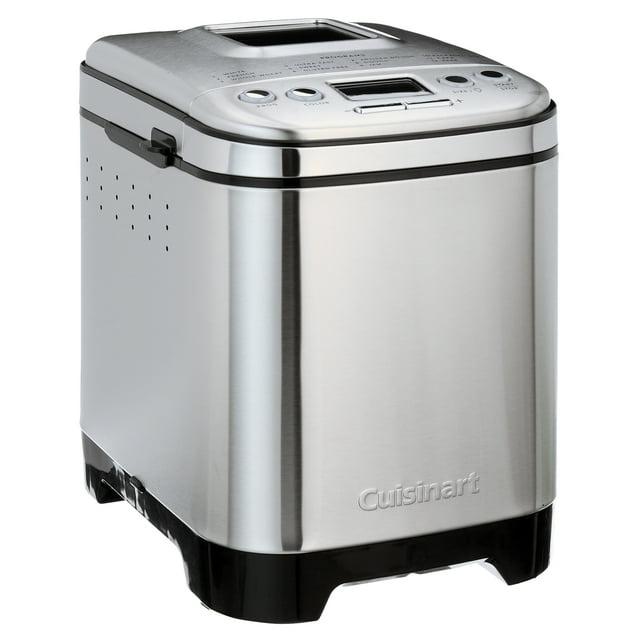 Cuisinart Bread Maker Machine, Compact and Automatic, Customizable Settings, Up to 2lb Loaves