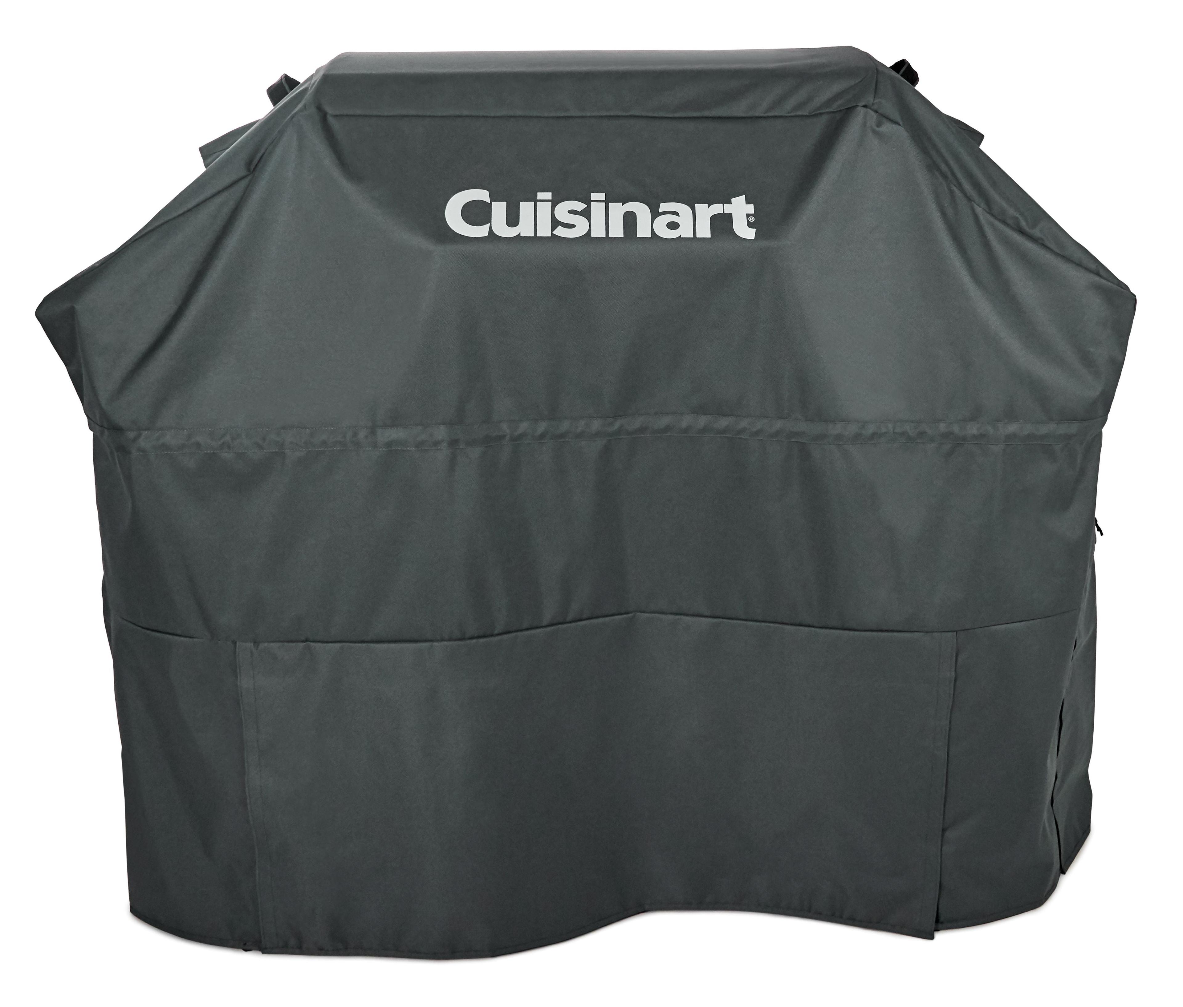 Cuisinart® CGWM-040 Heavy-Duty Gray 4-5 Burner Gas Grill Cover - 60" x 24" - Weather Resistant