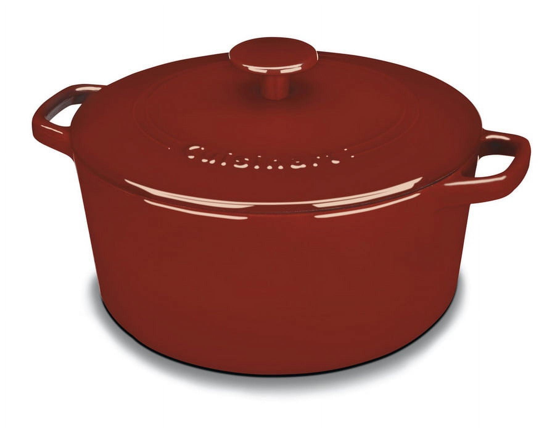 Cuisinart Chef’s Classic Enameled Cast Iron Round Dutch Oven with Lid