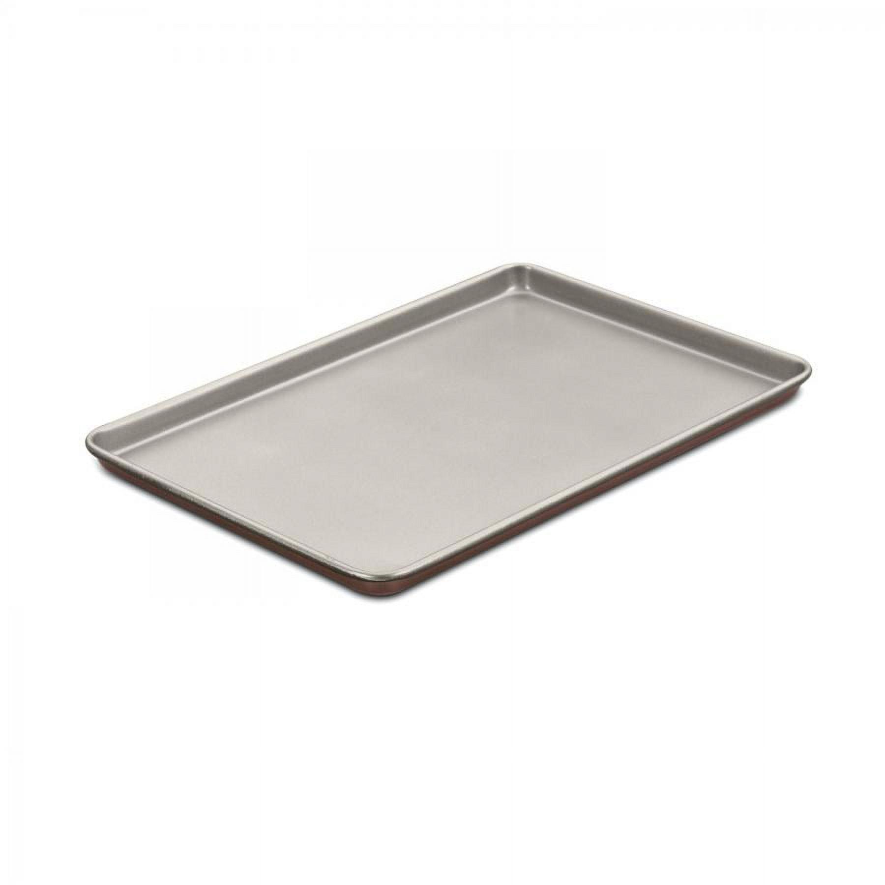 Cuisinart Chef's Classic 15" Non-Stick Bronze Color Baking Sheet - AMB-15BSBZ: 10x15 Jelly Roll Pan, Even-Heating