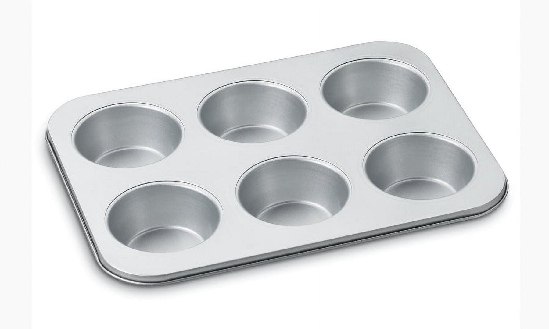 Silver Non-Stick Jumbo 6-Cup Muffin Pan