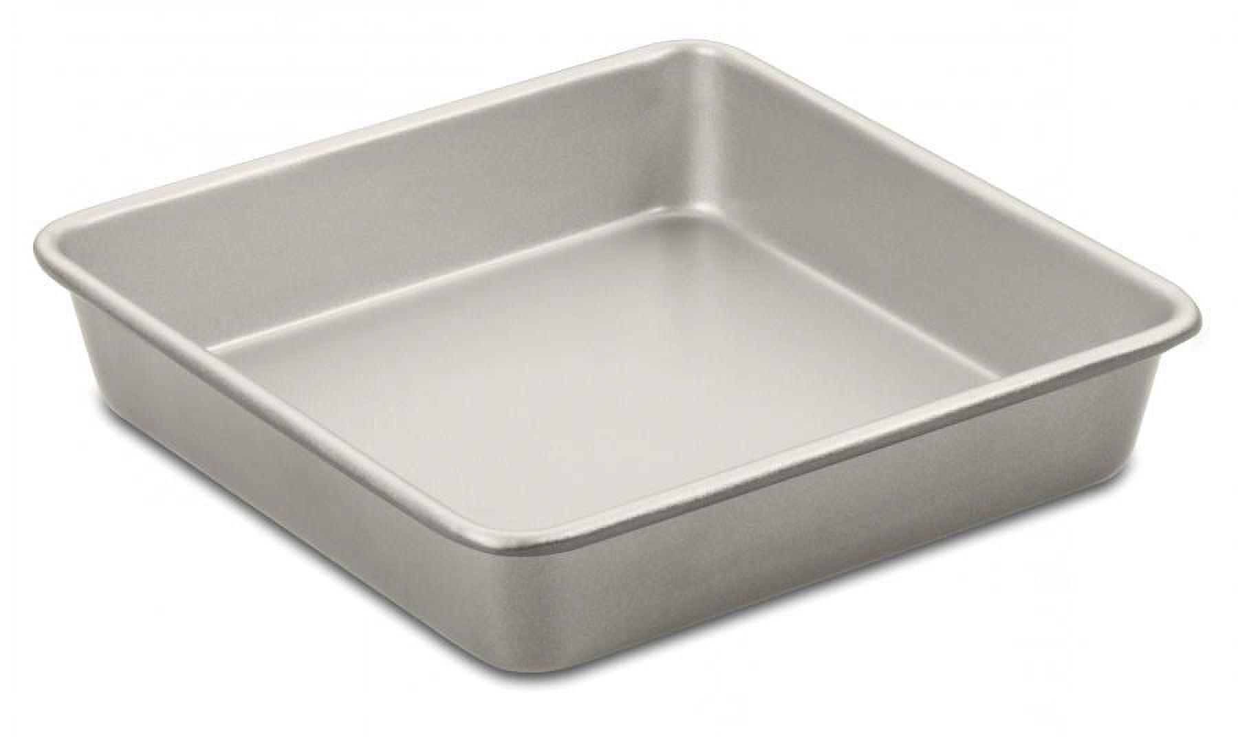 Cuisinart Chef's Classic 9" Non-Stick Champagne Color Square Cake Pan - AMB-9SCKCH: 9x9 Baking Pan, Carbon Steel