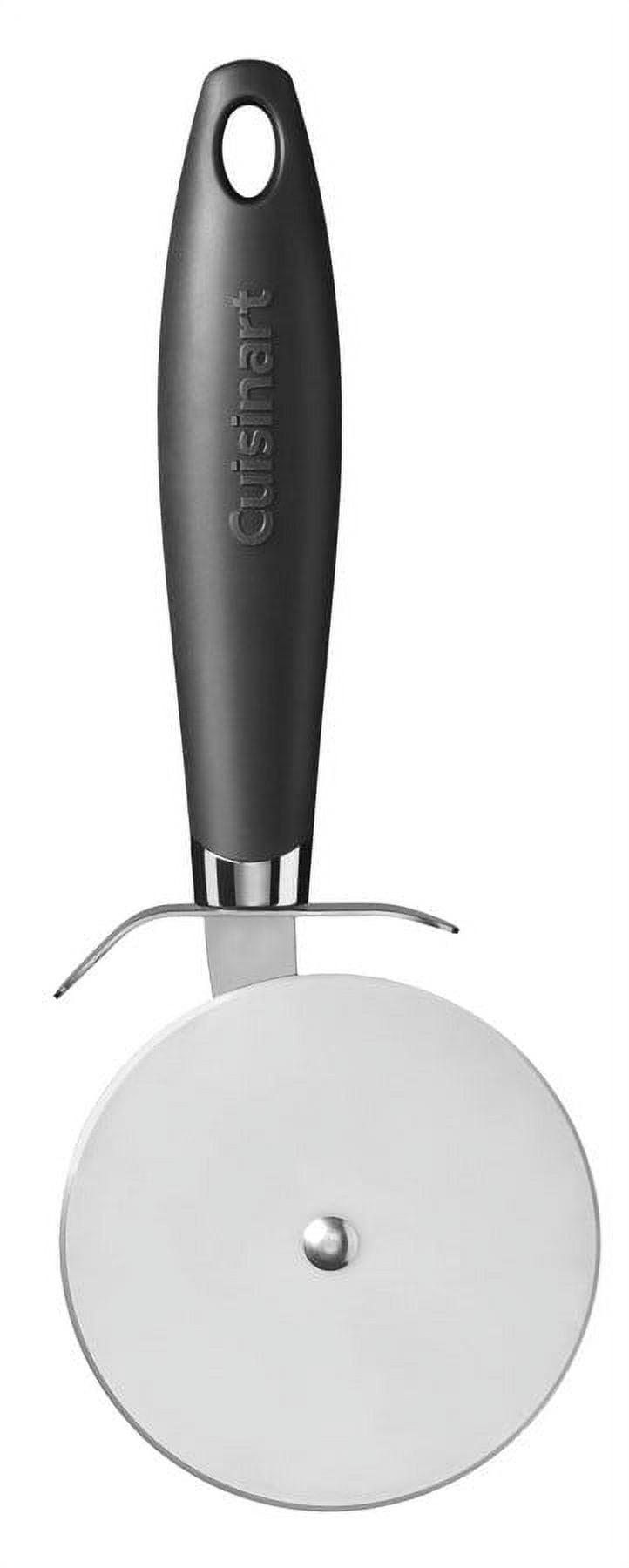 Ergonomic Black Handle Stainless Steel Pizza Cutter