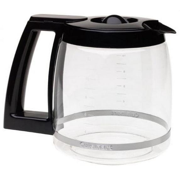 Stack man 12-Cup Replacement Glass Coffee Carafe For Cuisinart Coffee Maker Models DCC-1200, DCC-1100BK, DCC-2650, CHW-12, CHW-12P1, DGB-550BK, DGB-550BK1, DGB-625BC, DGB-700BC, And SS-12 | Part# DCC-1200PRC