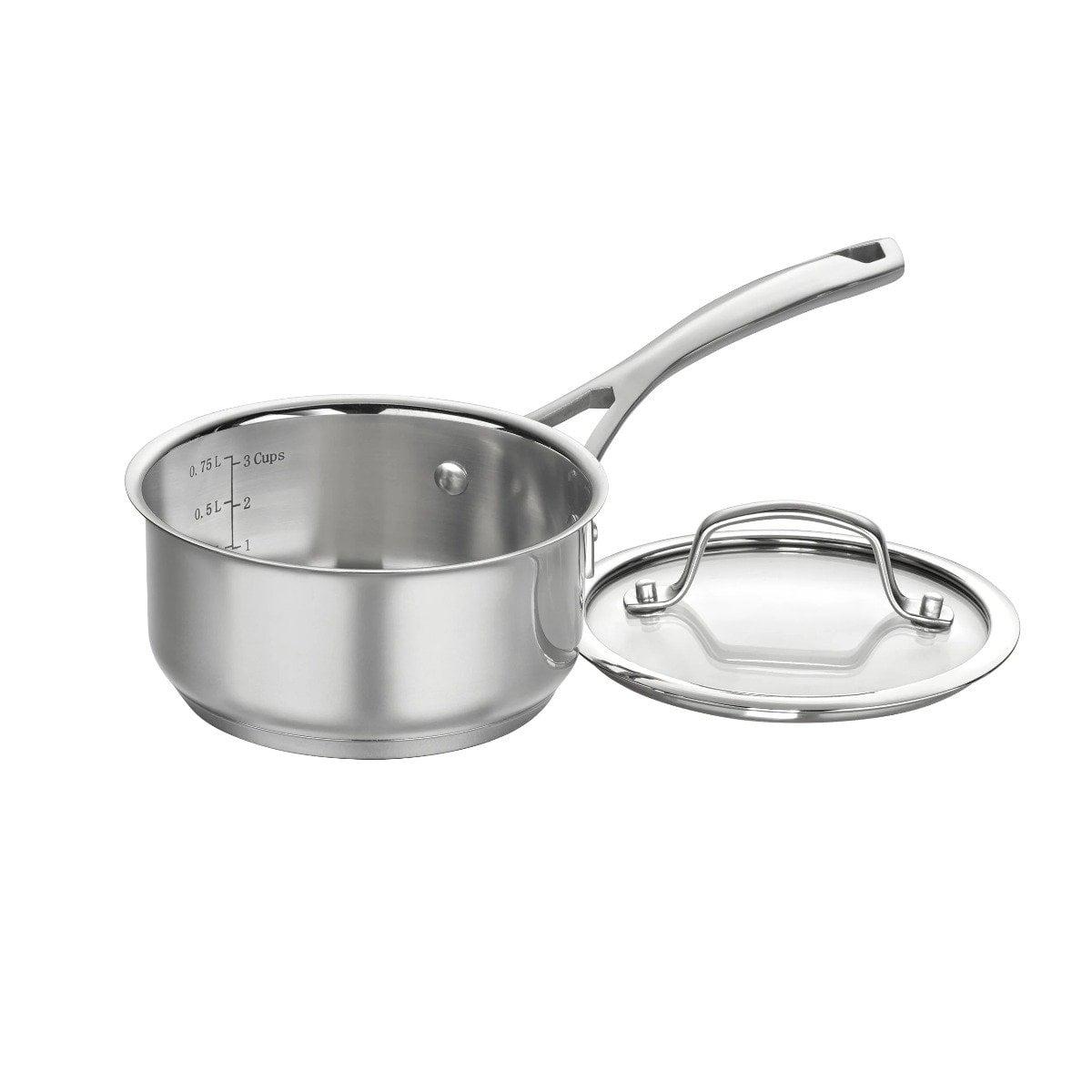 Cuisinart Forever Stainless Saucepan with Cover | 1 Qt.