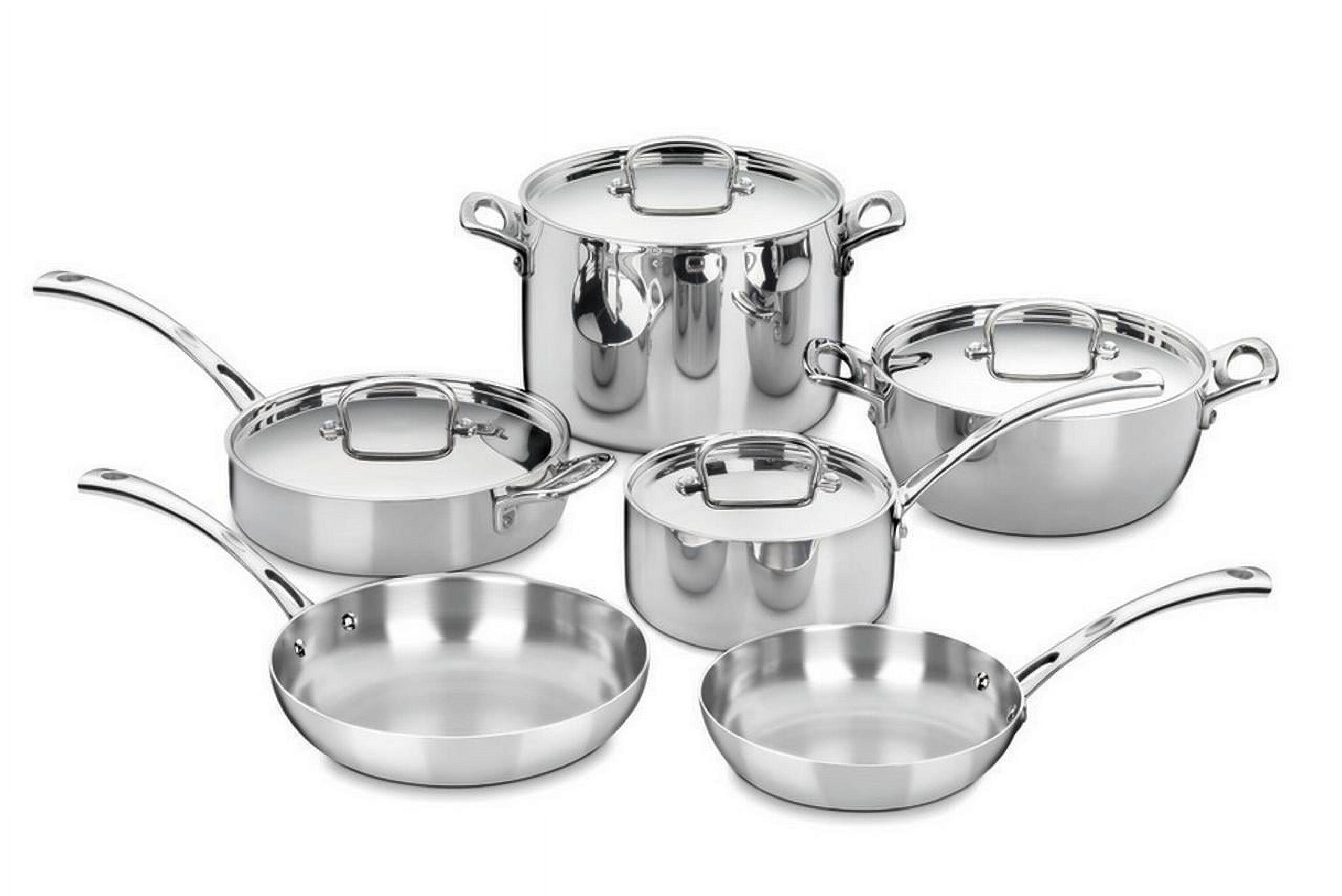 Cuisinart French Classic 10-Piece Stainless Steel Cookware Set