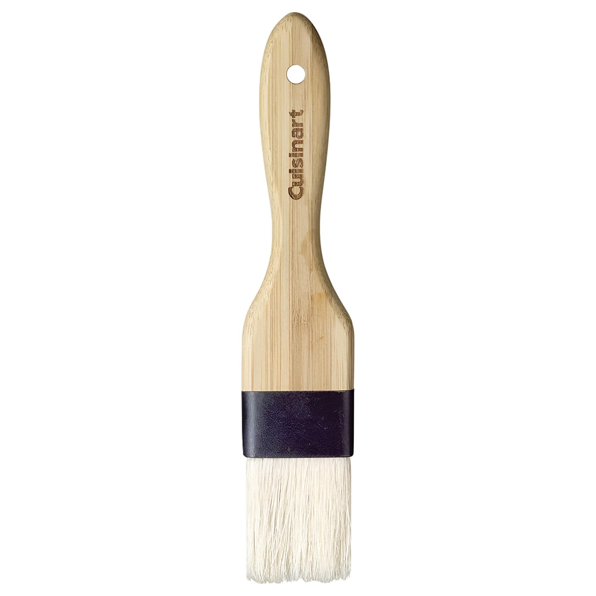 Eco-Friendly Bamboo Basting Brush with Boar Bristles