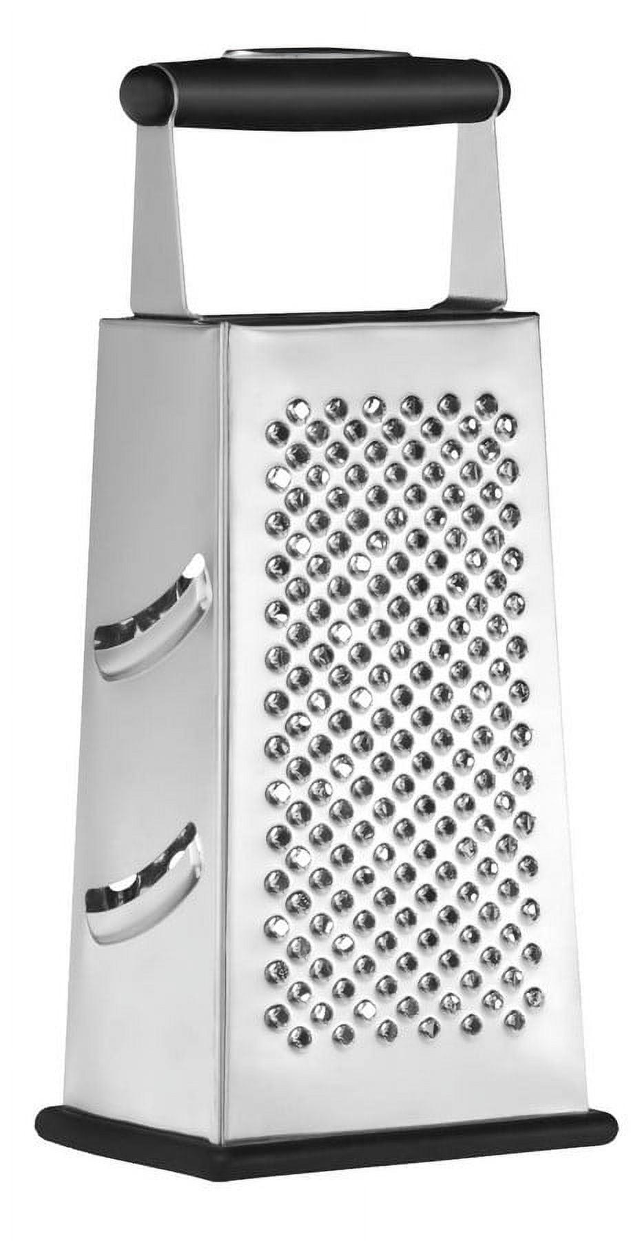 Cuisinart Stainless Steel Box Grater with Soft-Grip Handle