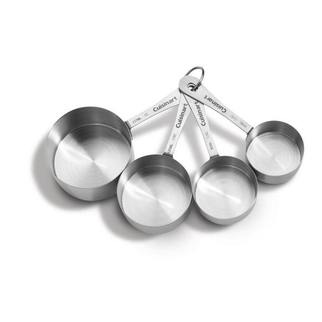 Cuisinart 4-Pieces Stainless Steel Measuring Cup Set