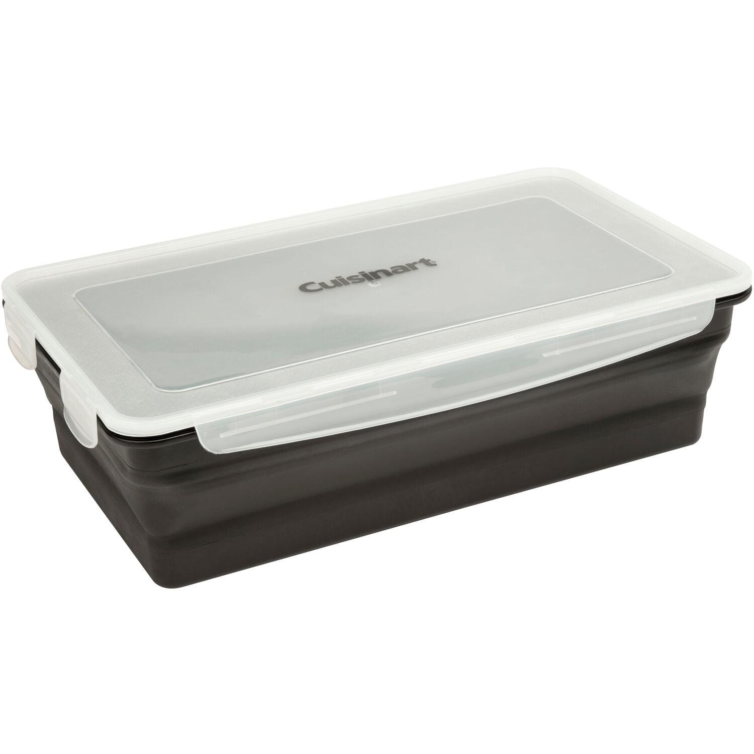 Black BPA-Free XL Collapsible Marinating Container