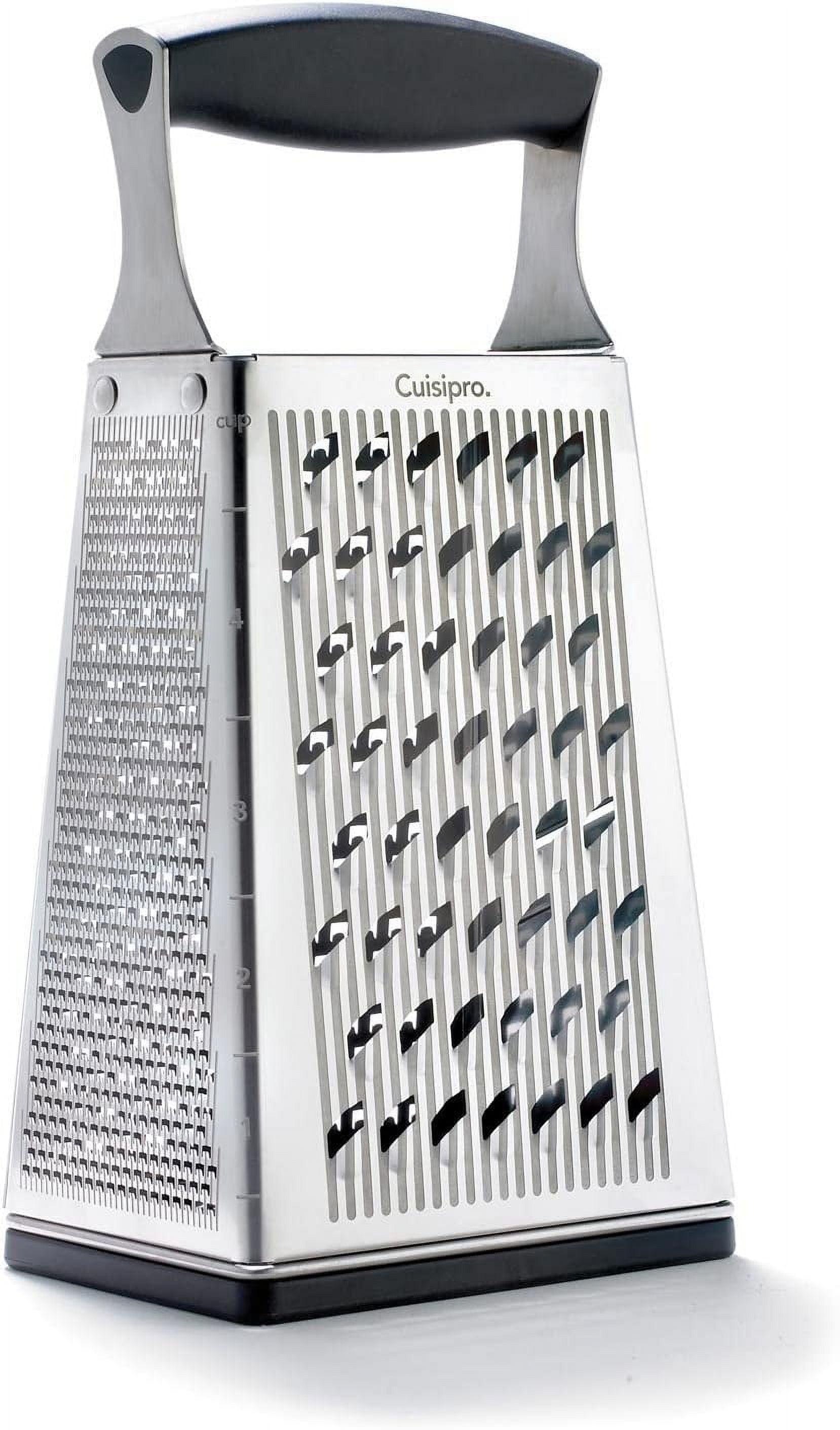 Cuisipro Surface Glide Technology 4 Sided Box Grater