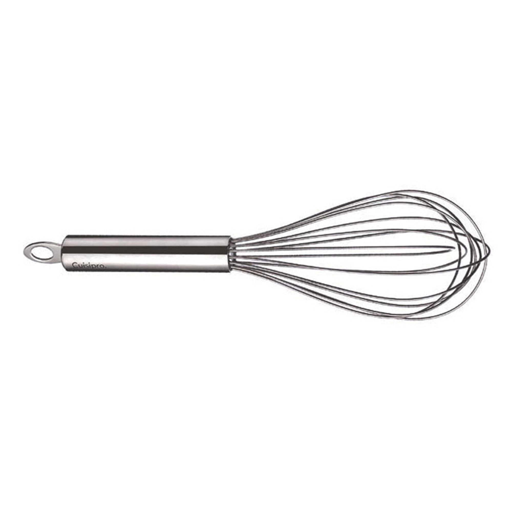 Cuisipro 8 Inch Stainless Steel Balloon Whisk Ball Solid Handle