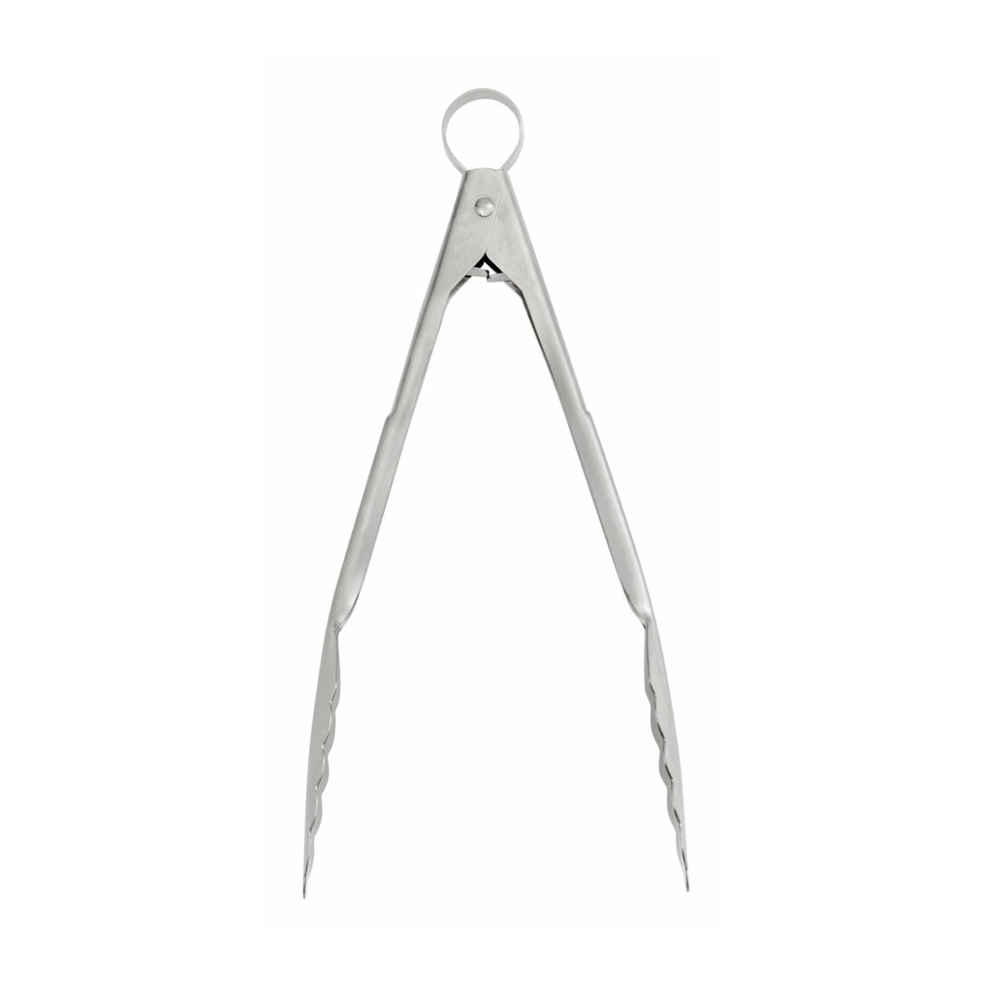 Cuisipro 9.5 Inch Stainless Steel Locking Tongs