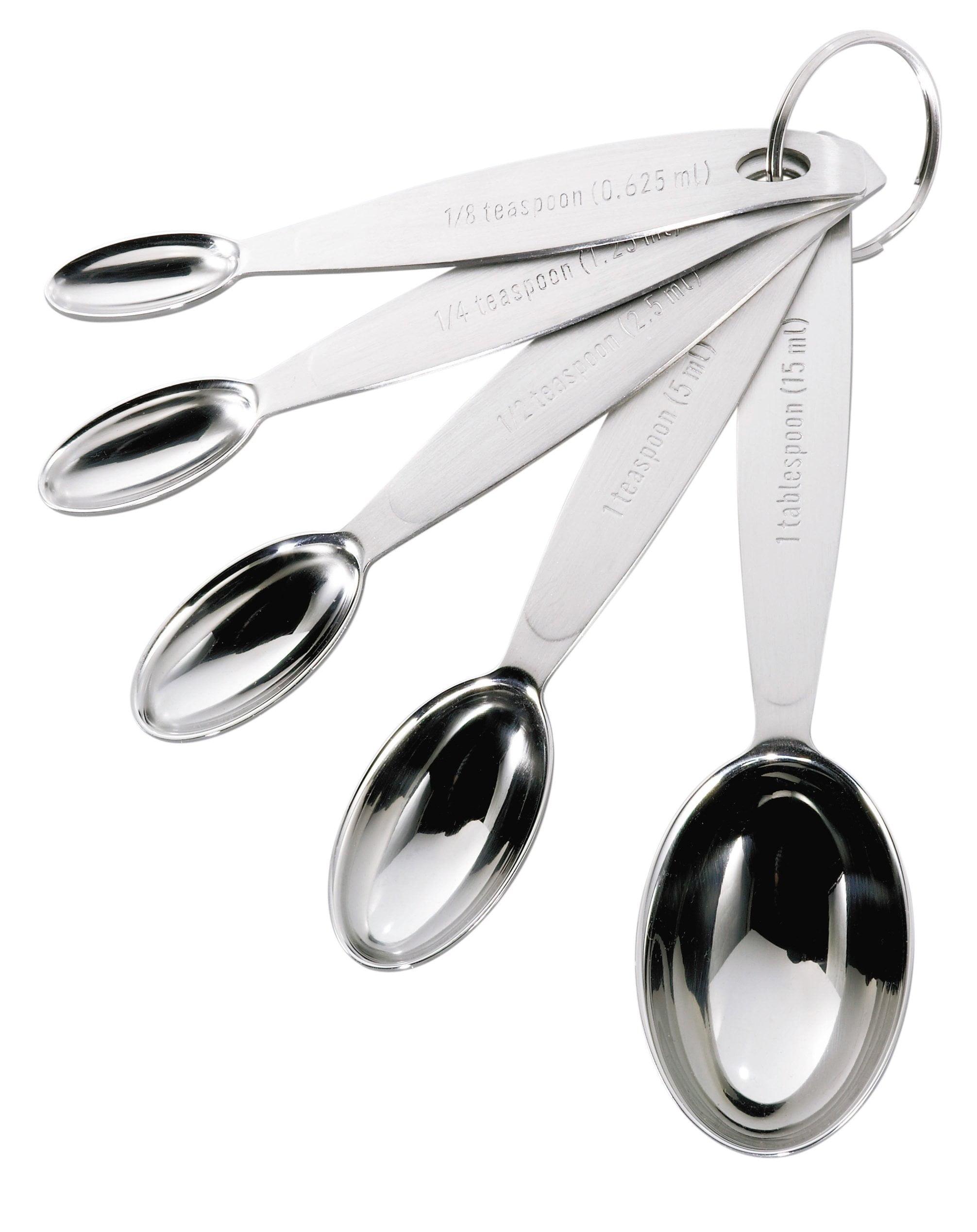 Cuisipro 5 -Piece Stainless Steel Measuring Spoon Set