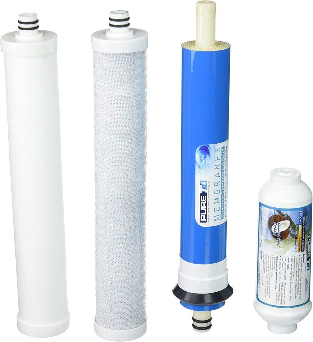 Culligan -30 Reverse Osmosis System Water Filter Replacement Set With Membrane AquaCleer AC30 - Set of 4 | Sold by Exlonjet