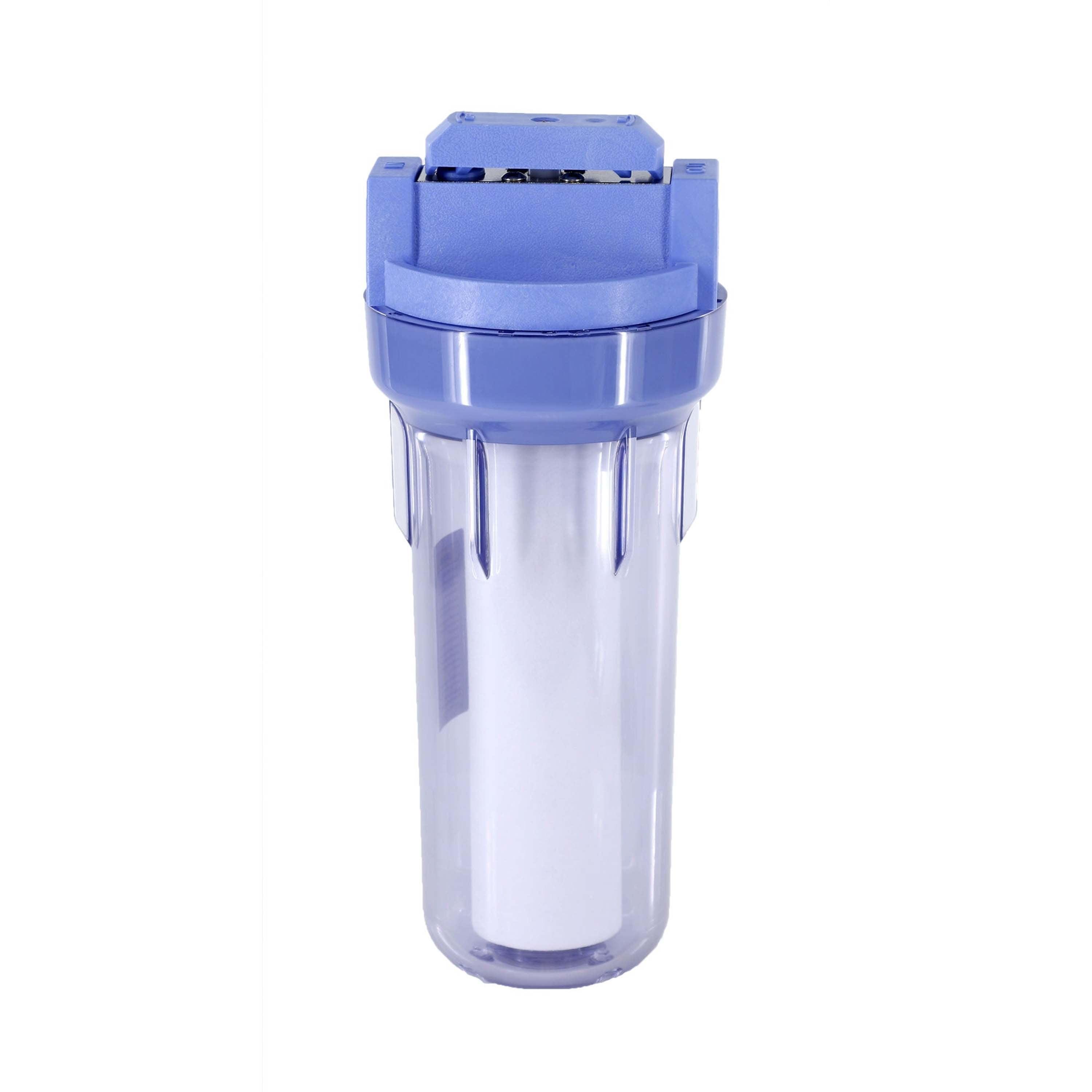 Clear Whole House Sediment Valve-In-Head Water Filter