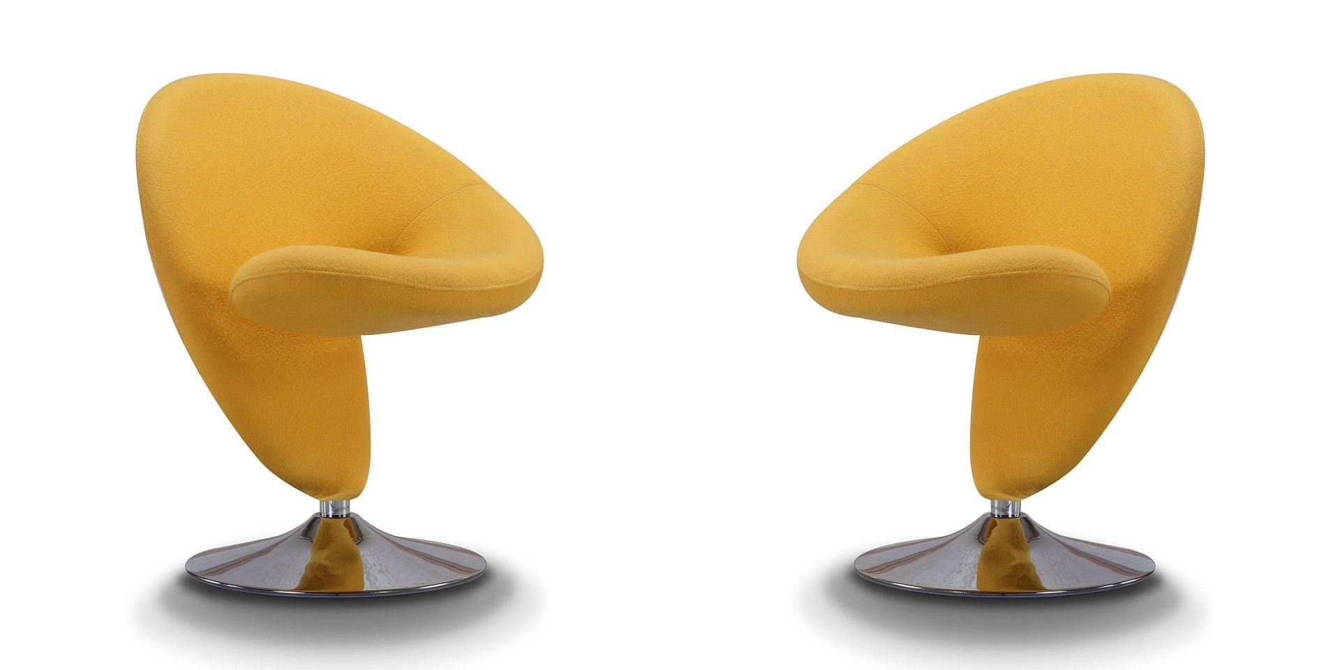 Chenyu Upholstered Swivel Accent Chair (Set of 2)