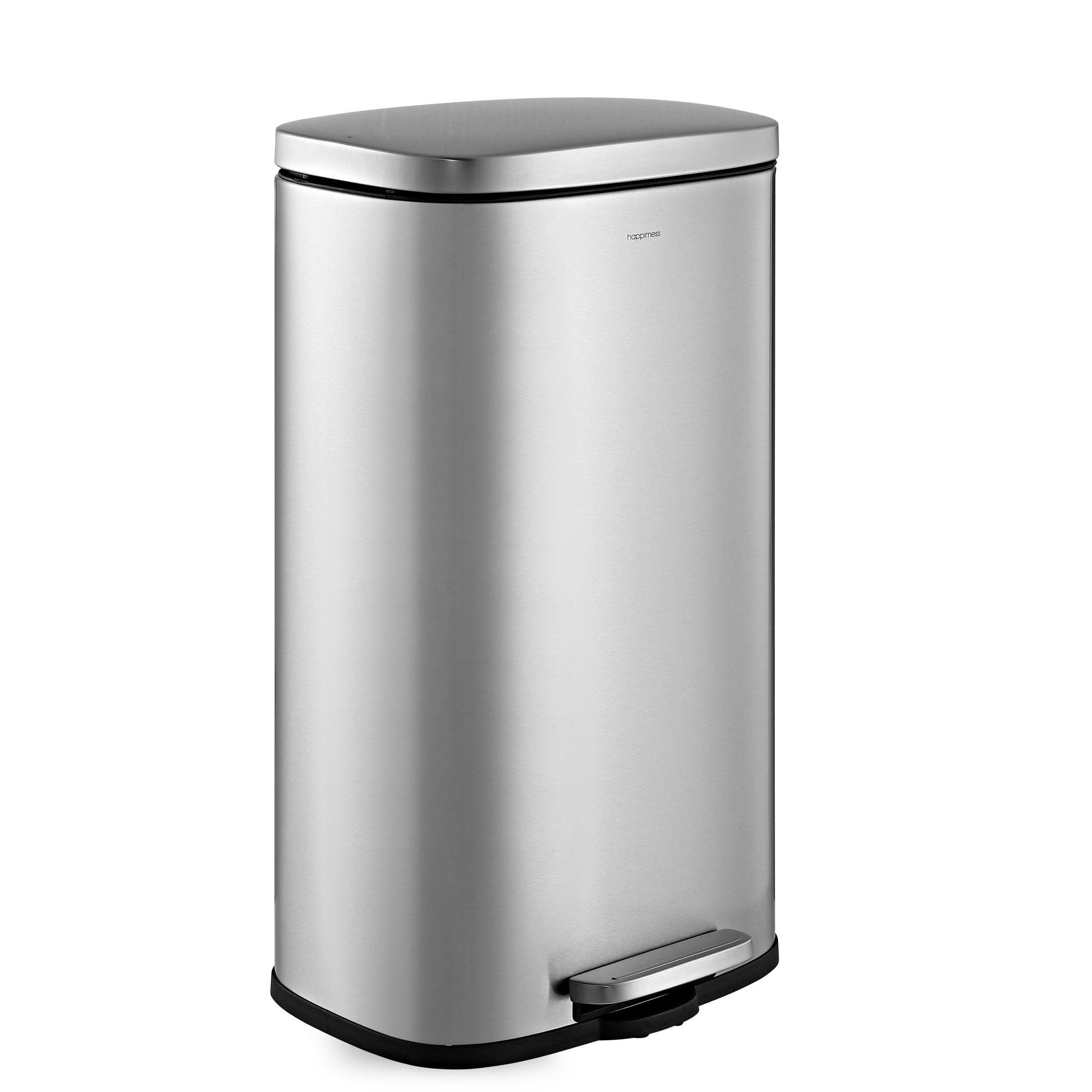 happimess Curtis 8-Gallon Step-Open Trash Can