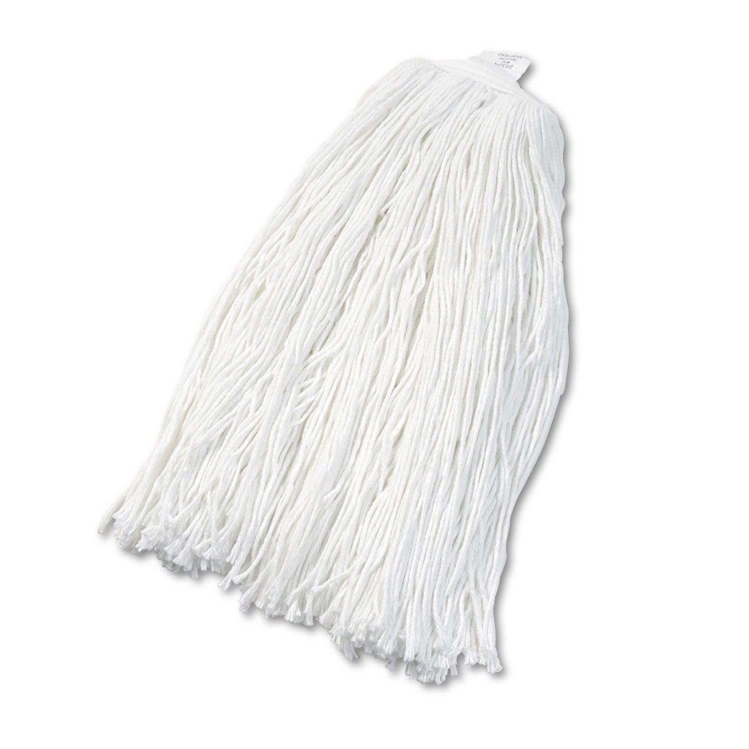 White Rayon Cut-End Wet Mop Head #32