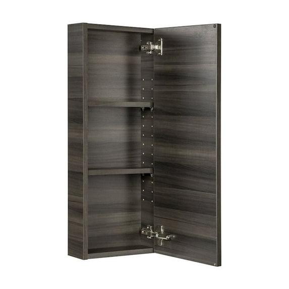 Cutler Kitchen and Bath Silhouette 12" W x 30.25" H x 4.64" D Wall Mounted Bathroom Cabinet