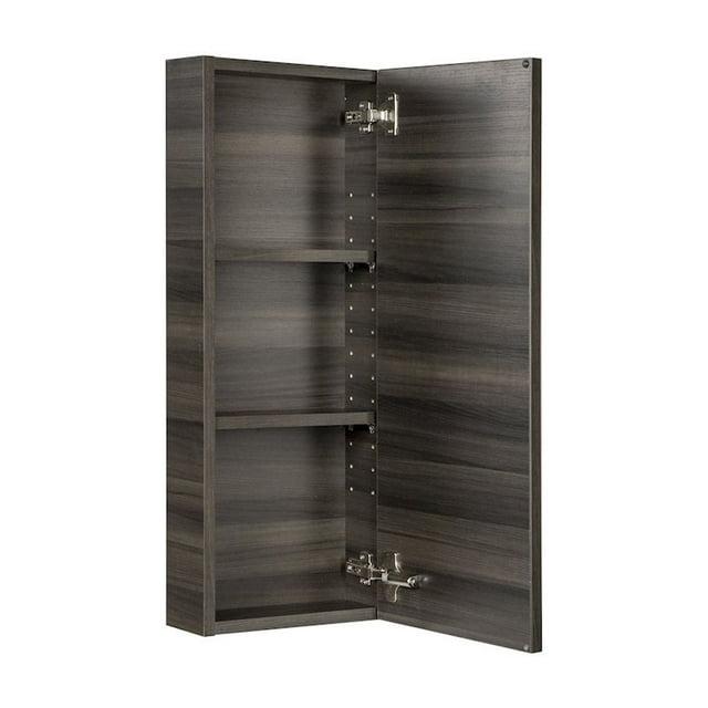 Cutler Kitchen and Bath Silhouette 12" W x 30.25" H x 4.64" D Wall Mounted Bathroom Cabinet