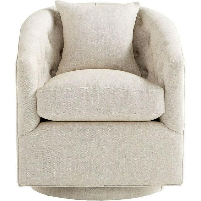 Cyan Design 107-Chair-Ocassionelle Occassionelle 29" Wide Wood Framed Fabric Upholstered