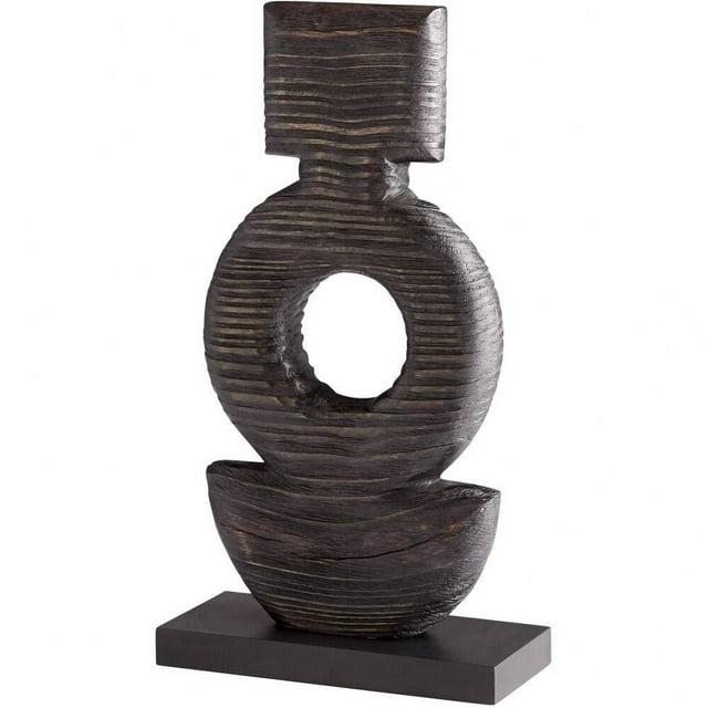 Cyan Design - Dark Oval - Sculpture-16.5 Inches Tall And 4 Inches Wide