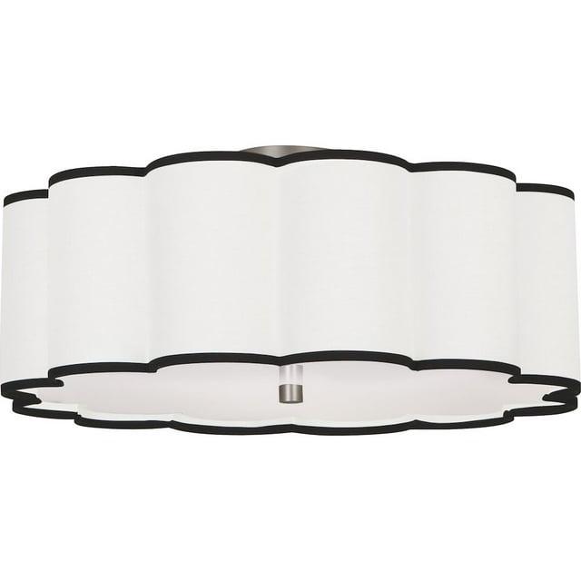 Tess Scalloped Flush Mount (16"-24")