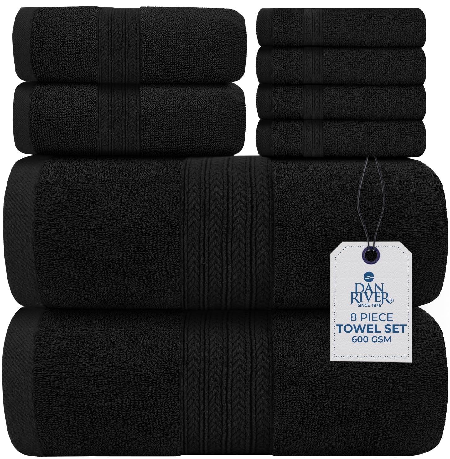 Madison Park Signature 800GSM Ultra-Soft 100% Cotton Absorbent Towel Set