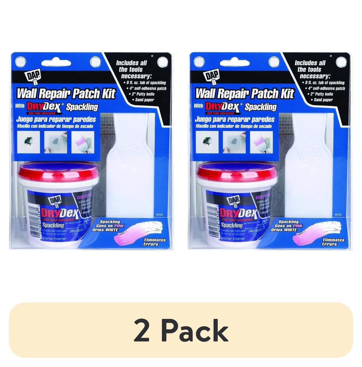 Dap Wall Repair Kit: Wall Putty & Spackle Kit for Patching & Repair, Plaster Wall Filler, 2.5 lb