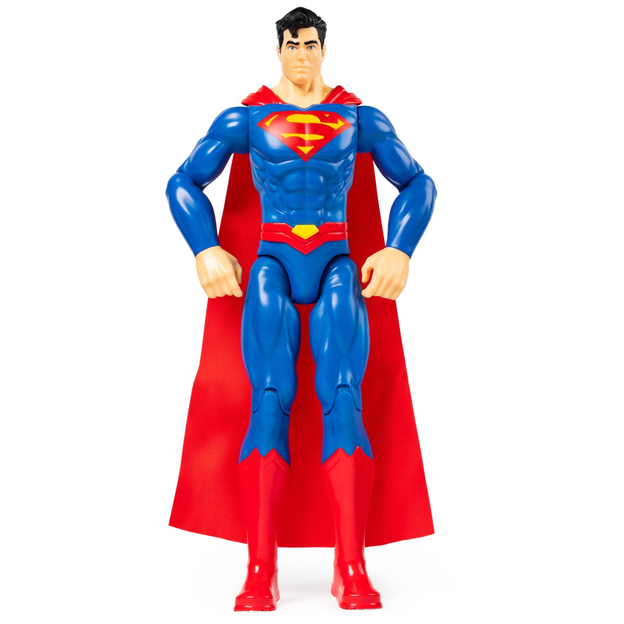 12-Inch Blue and Red Superman Action Figure Toy